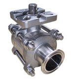 三片式平臺(tái)全包球閥